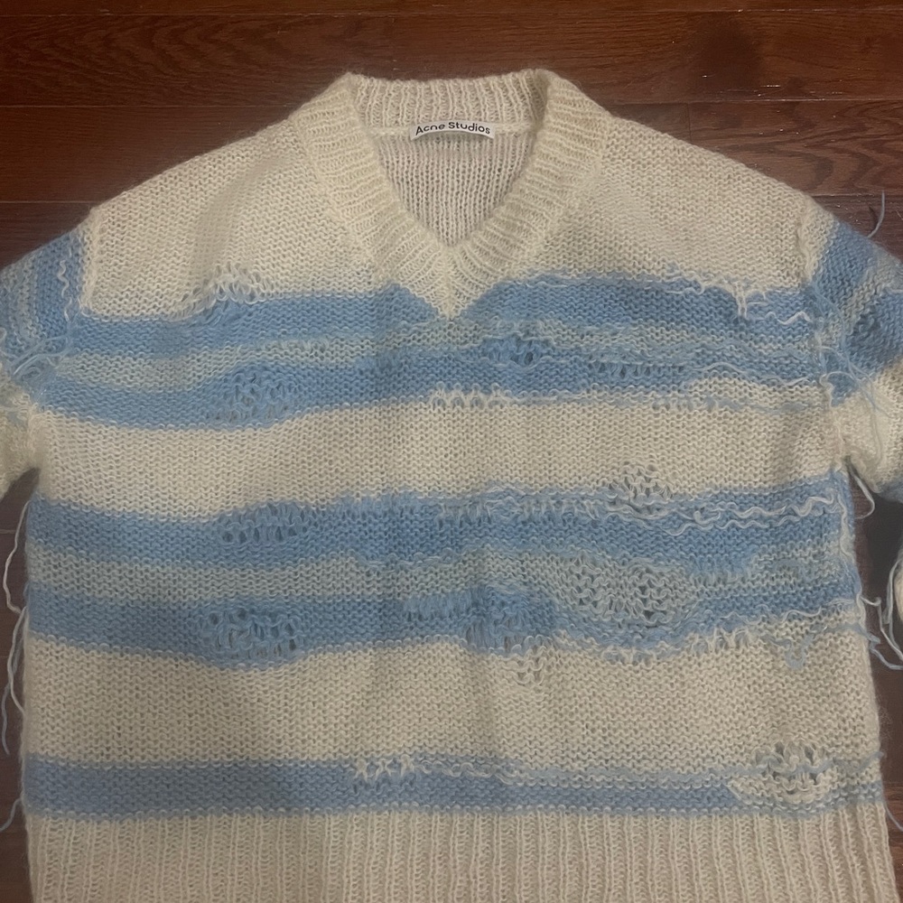 Acne Studios Mohair Striped Sweater